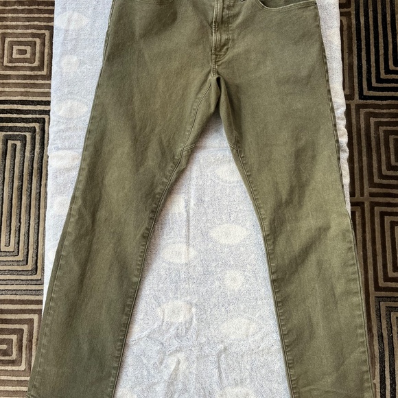 Proof Rover Pants Men’s Size 31x30 Olive Slim Huckberry - Picture 2 of 3
